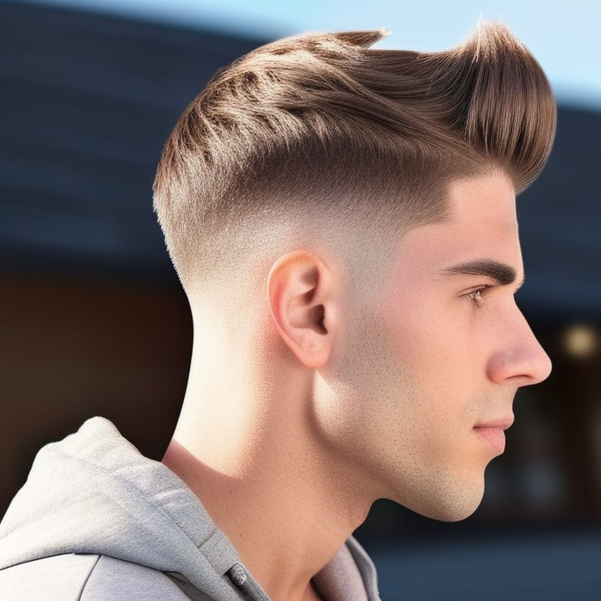 The low fade haircut is a versatile style that suits any face shape and personality. With its blend of length and texture on top, paired with a clean-shaven face and styled beard (if applicable), this look is perfect for men who want to make a statement without trying too hard. Whether you're heading to the office or out with friends, a well-groomed low fade haircut will elevate your style to new heights.