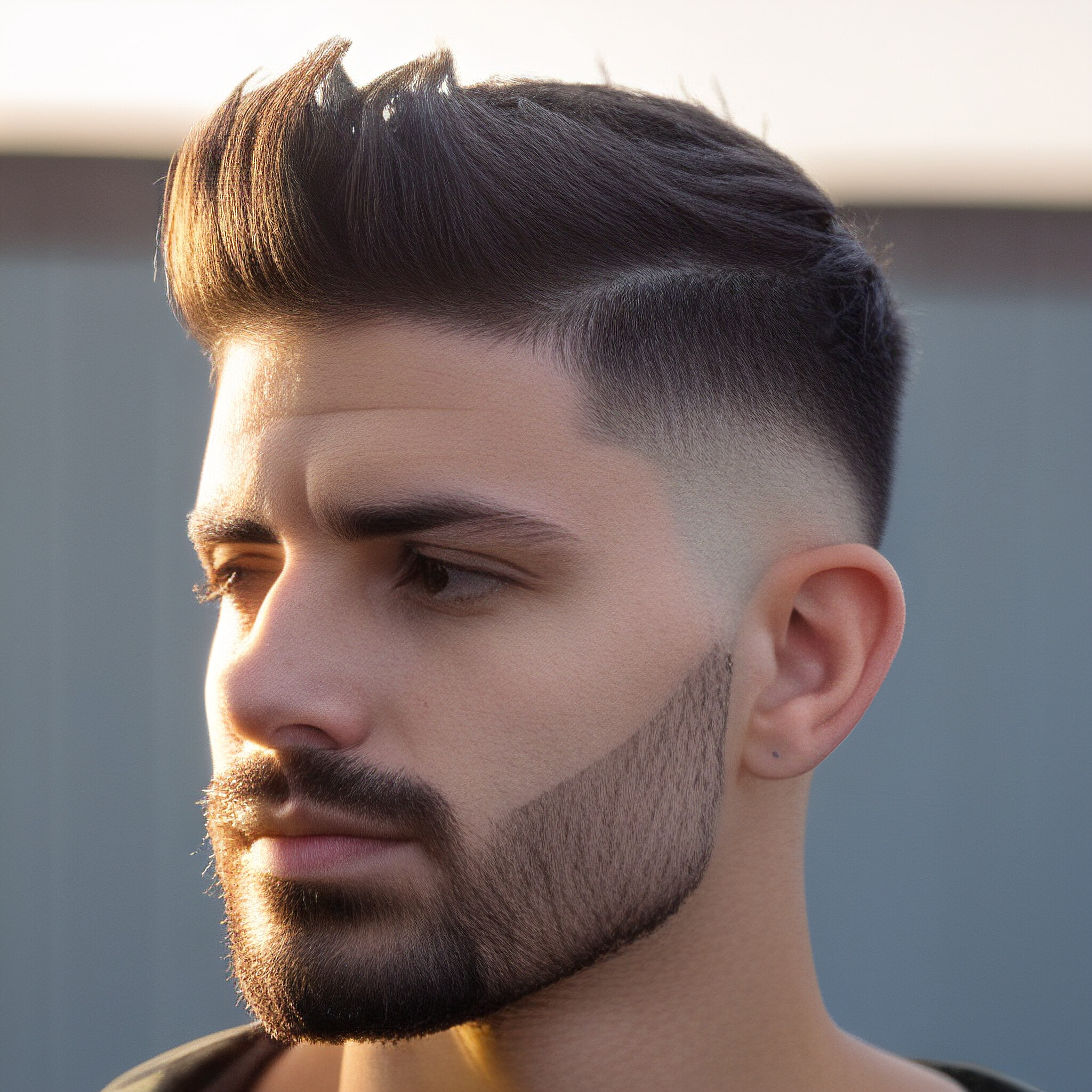 Uncover the secrets to making your hair stand out with this bold, double-fade cut.