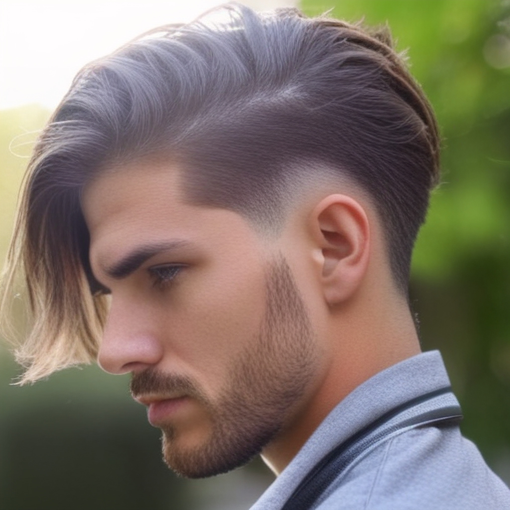 Elevate your hairstyle game with this inspiring high fade look.