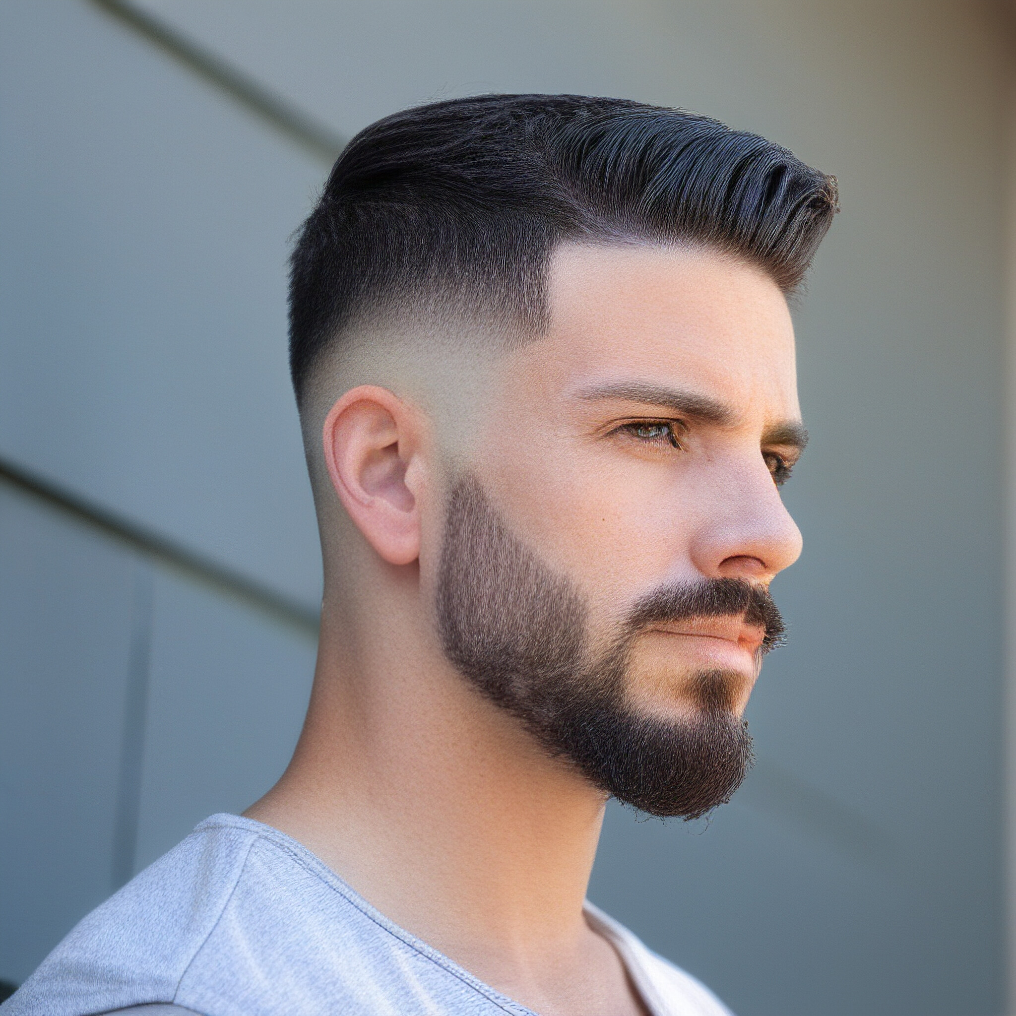 Get ready to elevate your hairstyle game with this inspiring high fade look.