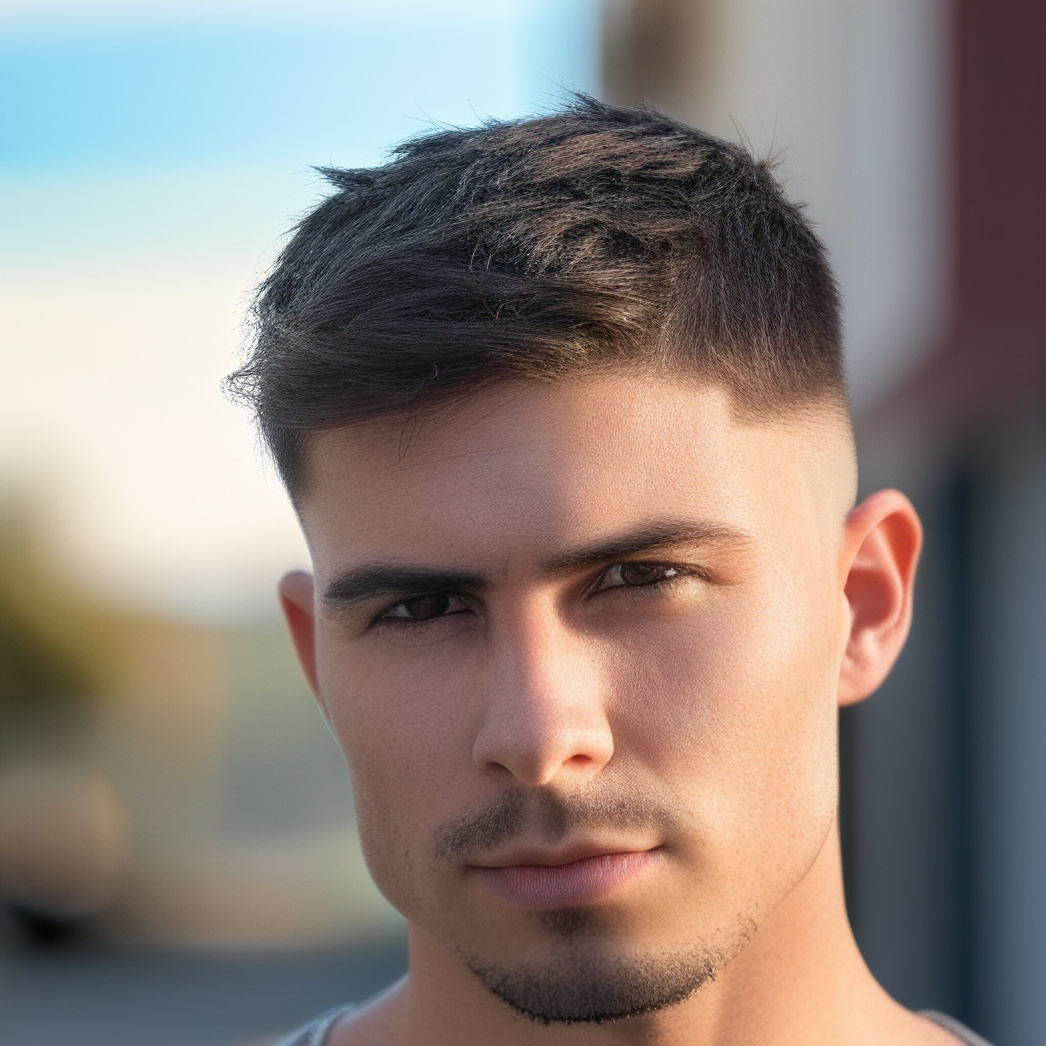 Elevate your hairstyle game with this inspiring high fade look.