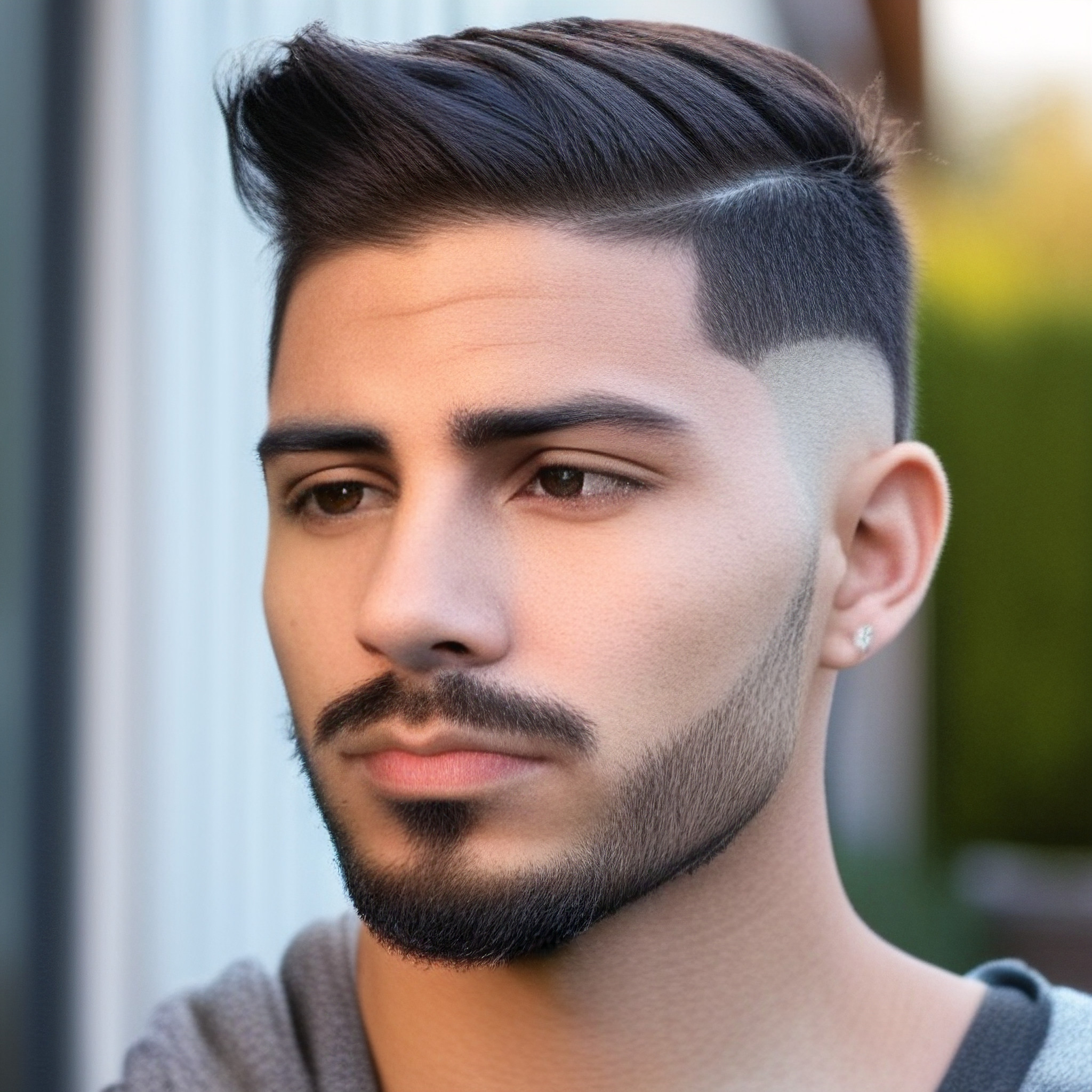 A perfect example of a modern men's haircut that exudes class and refinement.